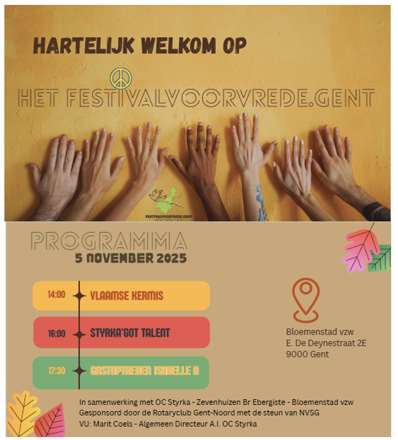 Talentenjacht, Vlaamse kermis en optreden Isabelle A 